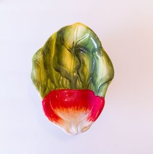 Certified International Judy Phipps Radish Dish Vintage Serveware Bowl Collecter